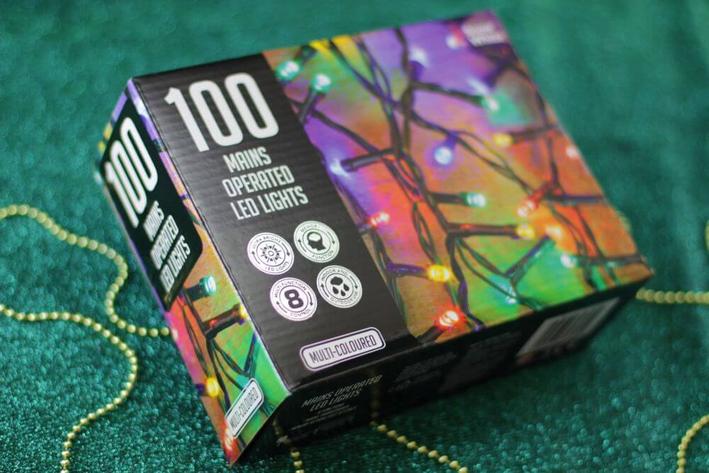 100 Mains Operated Multicoloured Led Lights