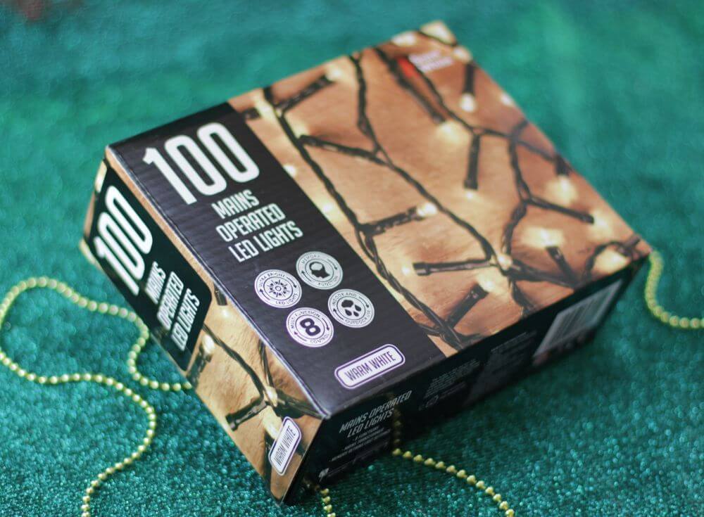 100 Mains Operated Warm White Led Lights