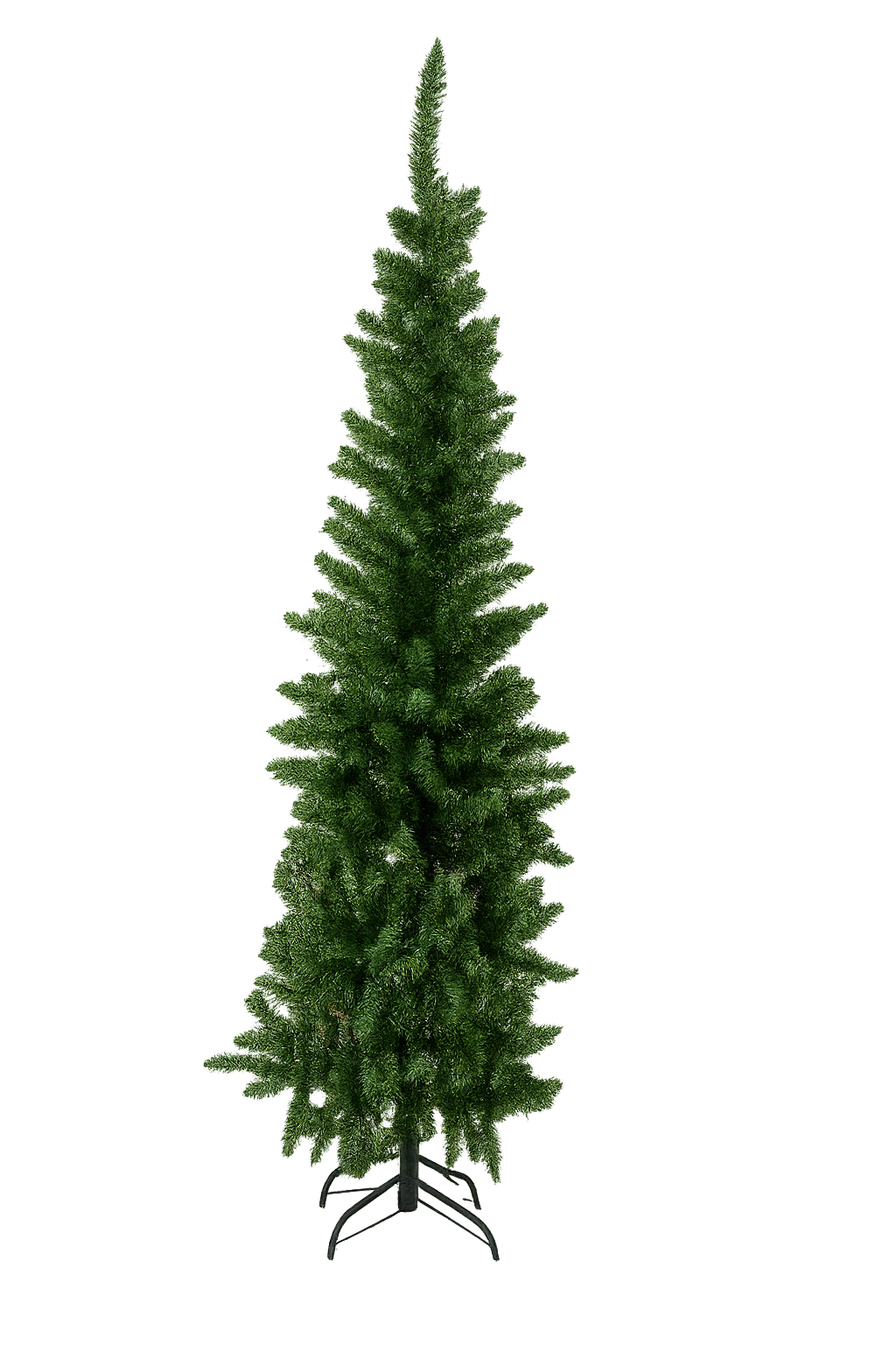 Slimline Green Artificial Christmas Tree 6 ft / 180 cm