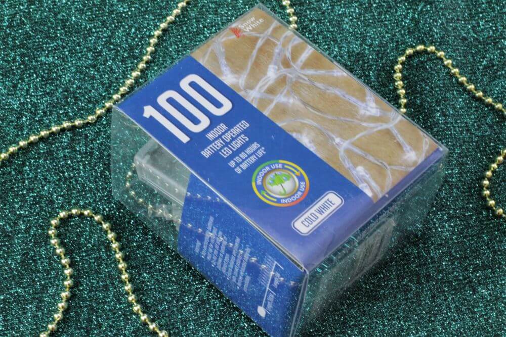 100 Battery Operated Warm White Lights