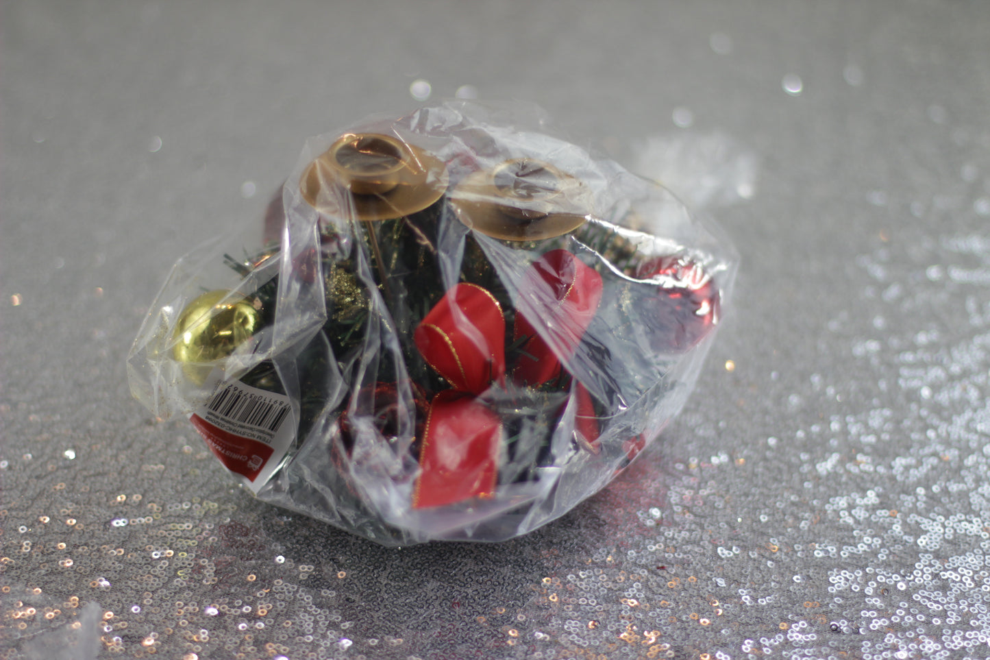 Christmas Candle Holder Centerpiece