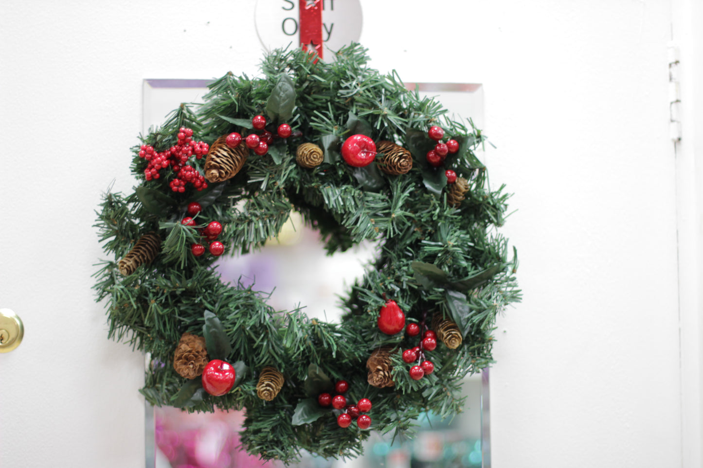 Apples and Berry Wreath