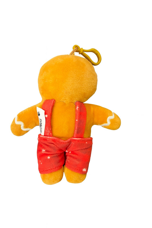 Gingerbread Man Red Throusers Plush Toy