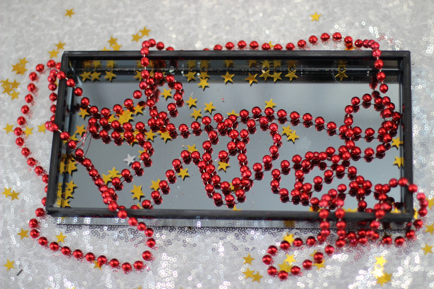 Set of 24 Red Christmas Baubles