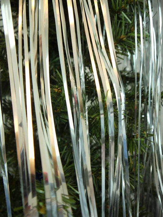Silver Lametta / Foil Tinsel