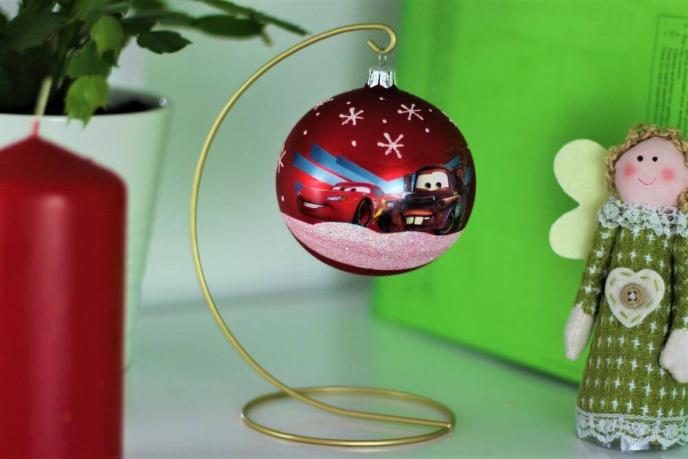 Gold Metal Bauble Display Stand 15 cm / 6" High