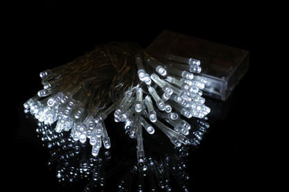 100 Battery Operated Warm White Lights