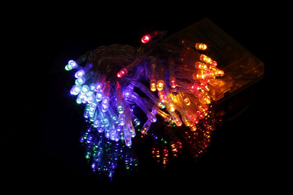 100 Battery Operated Multicoloured Lights