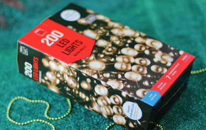 200 Mains Operated Warm White Led Lights