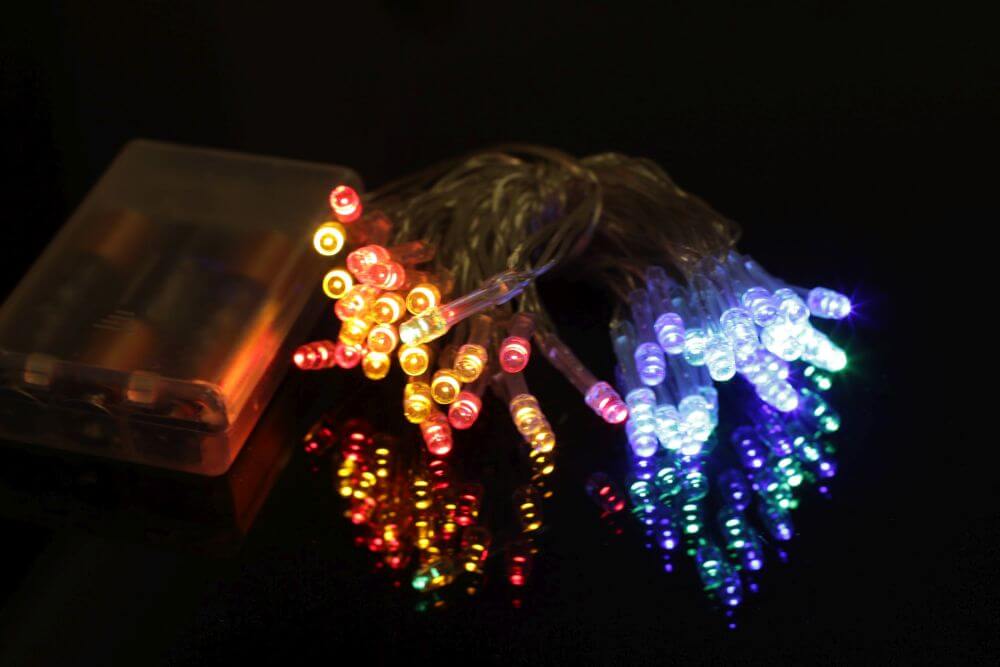 50 Battery Operated Warm White Lights