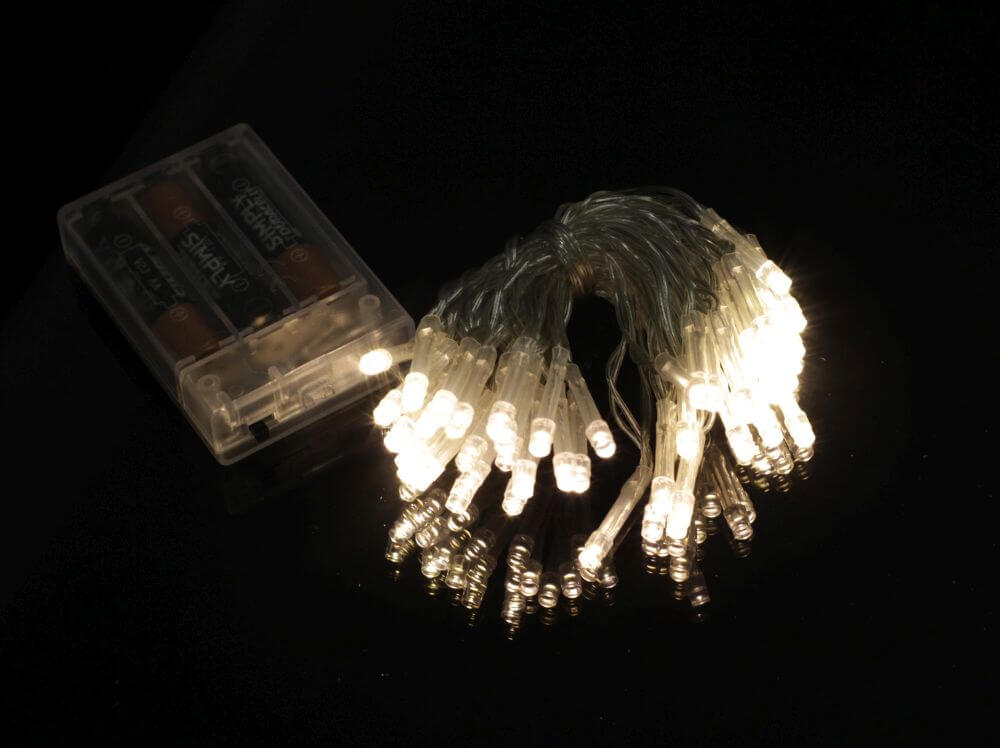 50 Battery Operated Multicoloured Lights