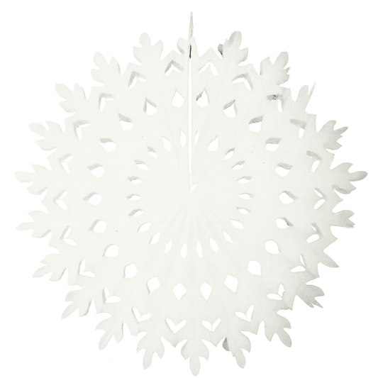 3D Large Hanging Paper Snowflake Christmas Decoration