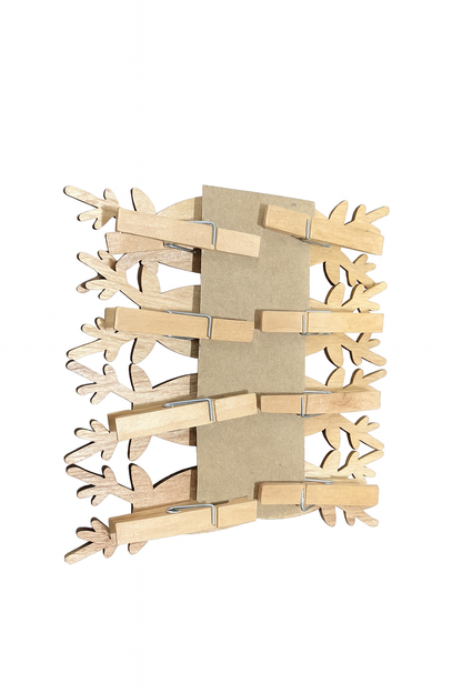 Reindeer Wooden Pegs