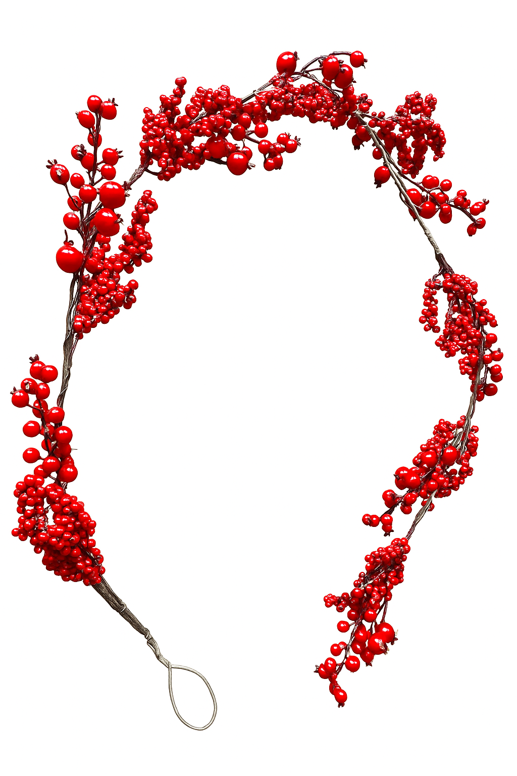 Red Berry Christmas Garland 150cm