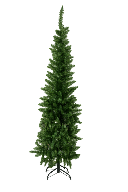 Slimline Green Artificial Christmas Tree 6 ft / 180 cm