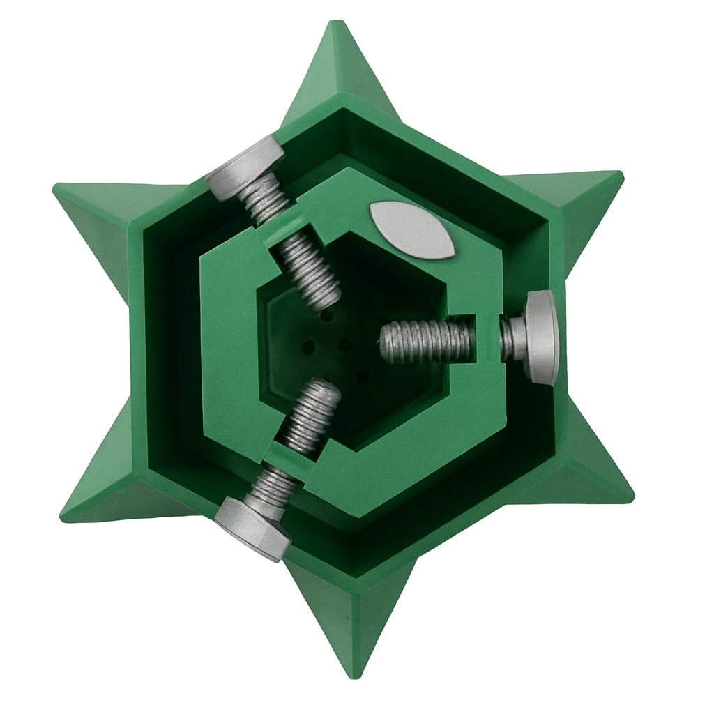 Christmas Tree Star Stand with Water Reservoir