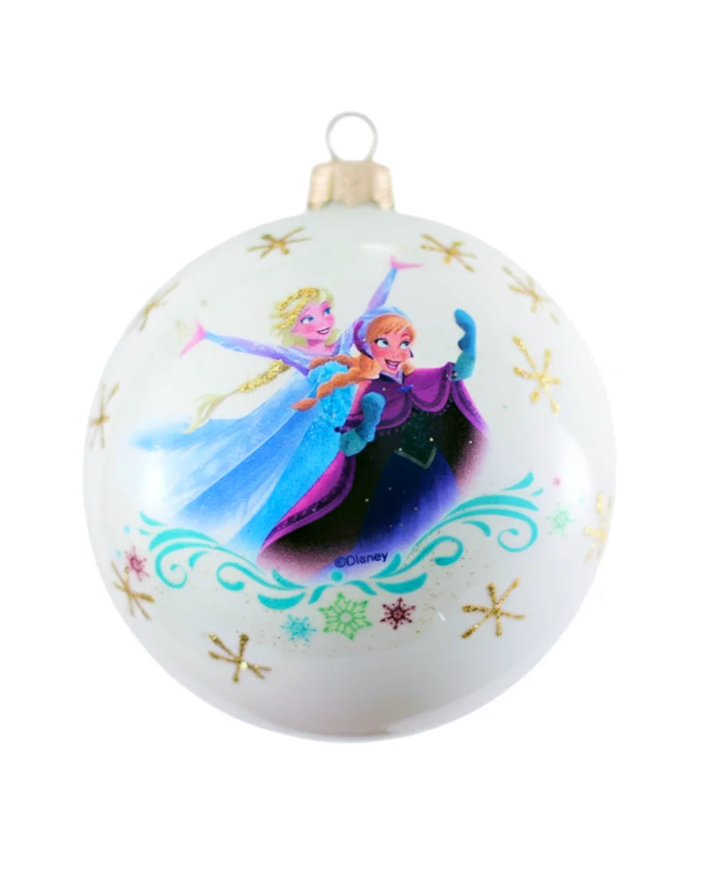 Disney Frozen Happy Elsa & Anna Christmas Bauble