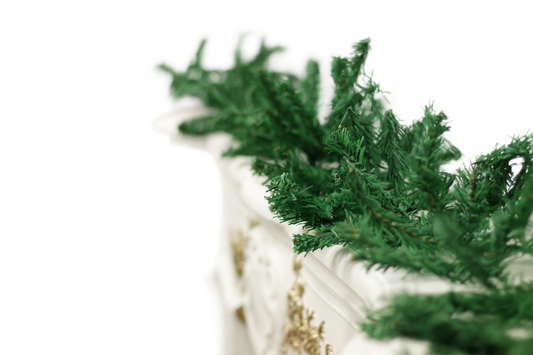 Premium Artificial Christmas Garland Lush Green 106”  2.7M