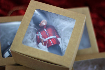 Royal Guard Glass Christmas Ornament