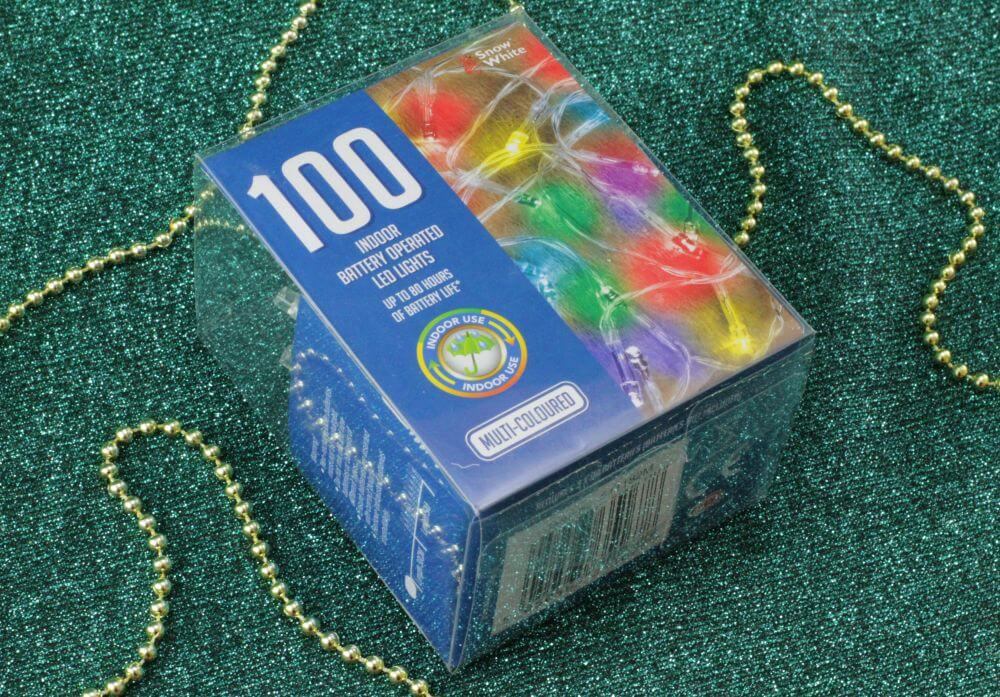 100 Battery Operated Multicoloured Lights