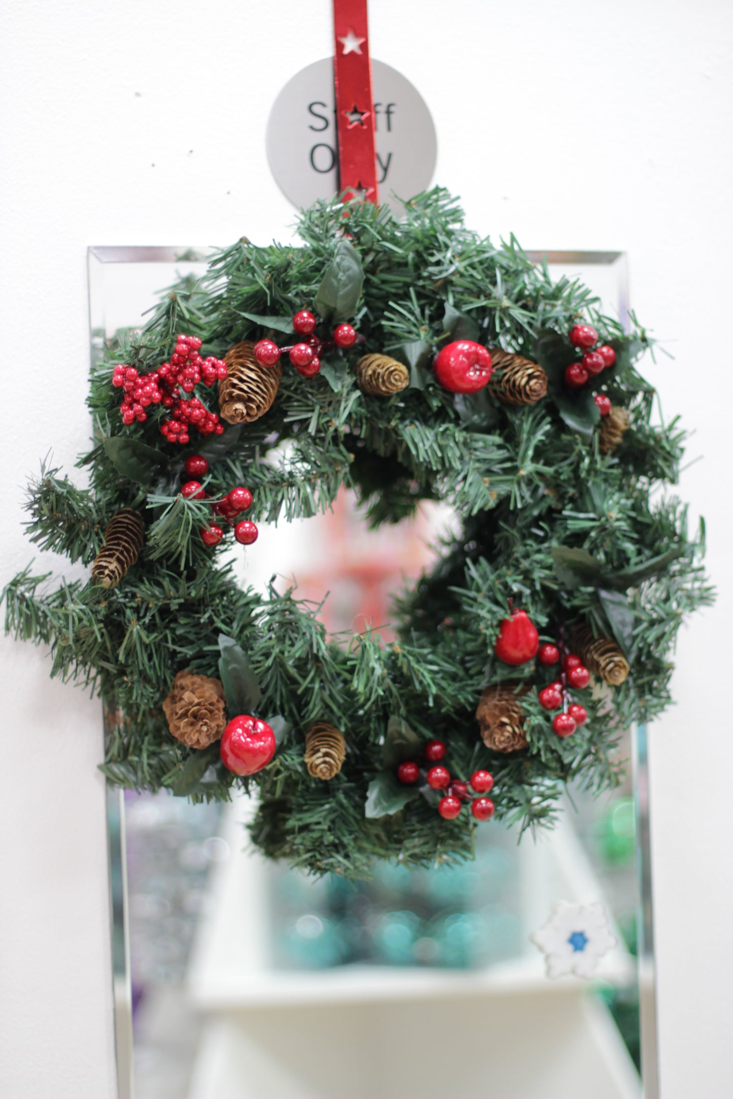 Apples and Berry Wreath