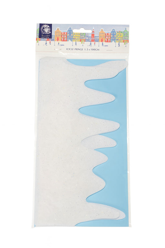Icicle Fringe Decoration 15 cm x 180 cm