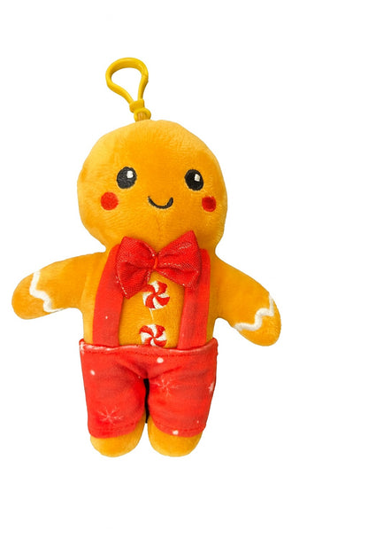 Gingerbread Man Red Throusers Plush Toy
