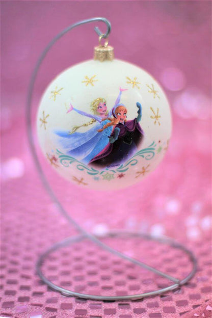 Disney Frozen Happy Elsa & Anna Christmas Bauble