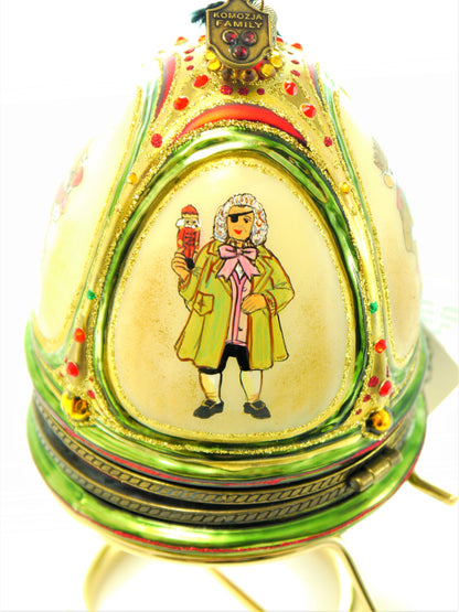 Luxury Faberge Egg Tree Christmas Ornament