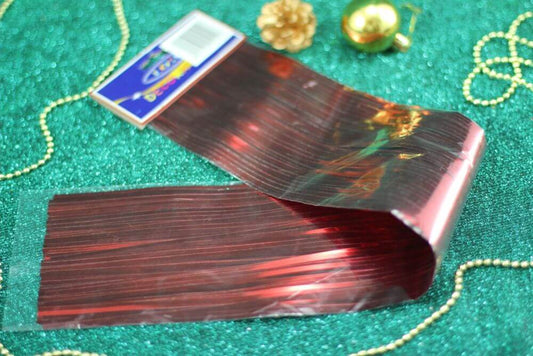 Red Lametta / Foil Tinsel