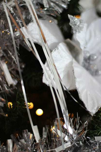 Silver Lametta / Foil Tinsel