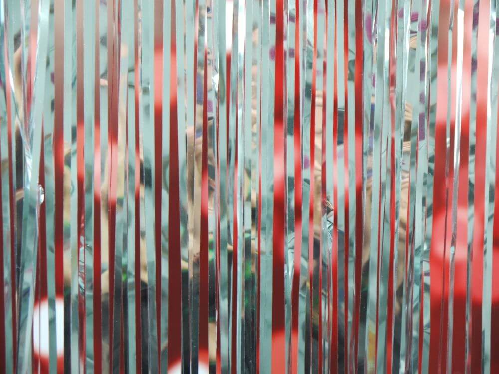 Silver Lametta / Foil Tinsel