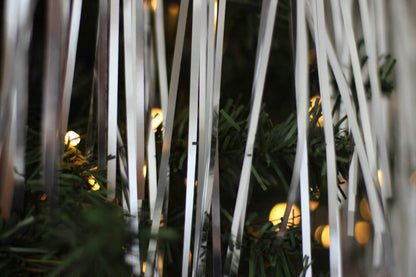 Silver Lametta / Foil Tinsel