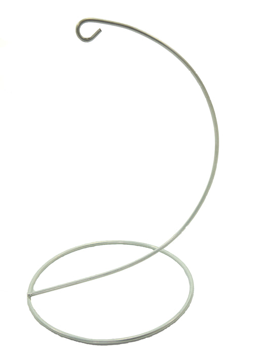 Metal Silver Bauble Display Stand 12 cm / 5" High