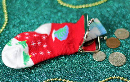 Christmas Stocking Purse 15 cm (6")