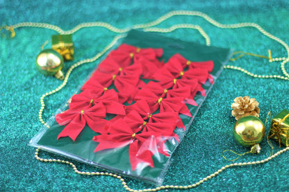 15 Pack Red Bows