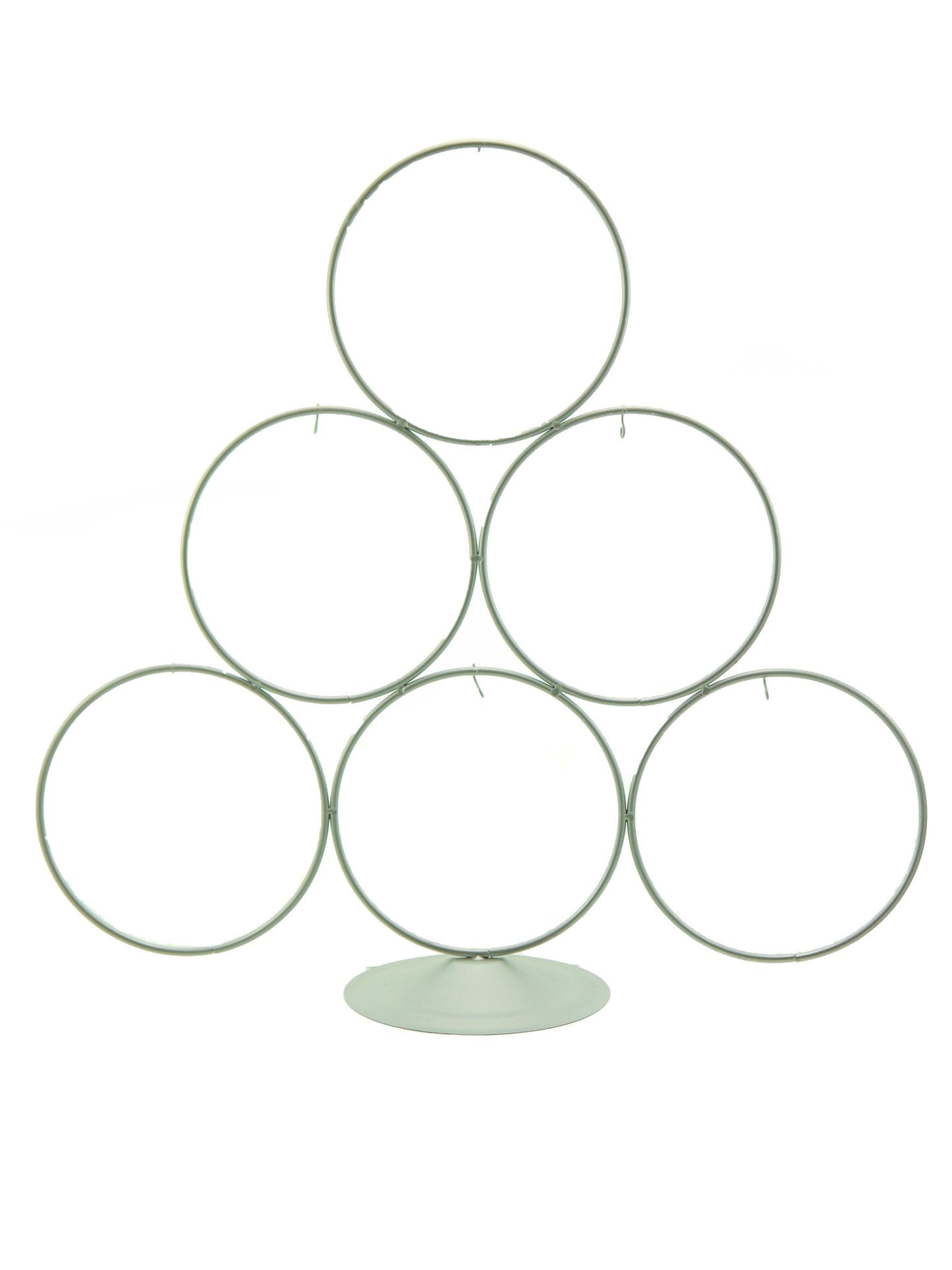 Silver Tree Shaped Ornament Stand