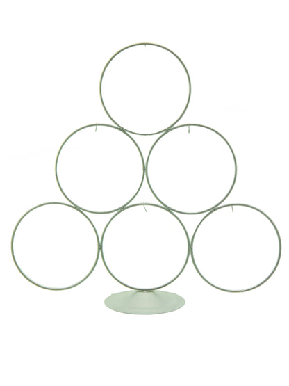 Silver Tree Shaped Ornament Stand