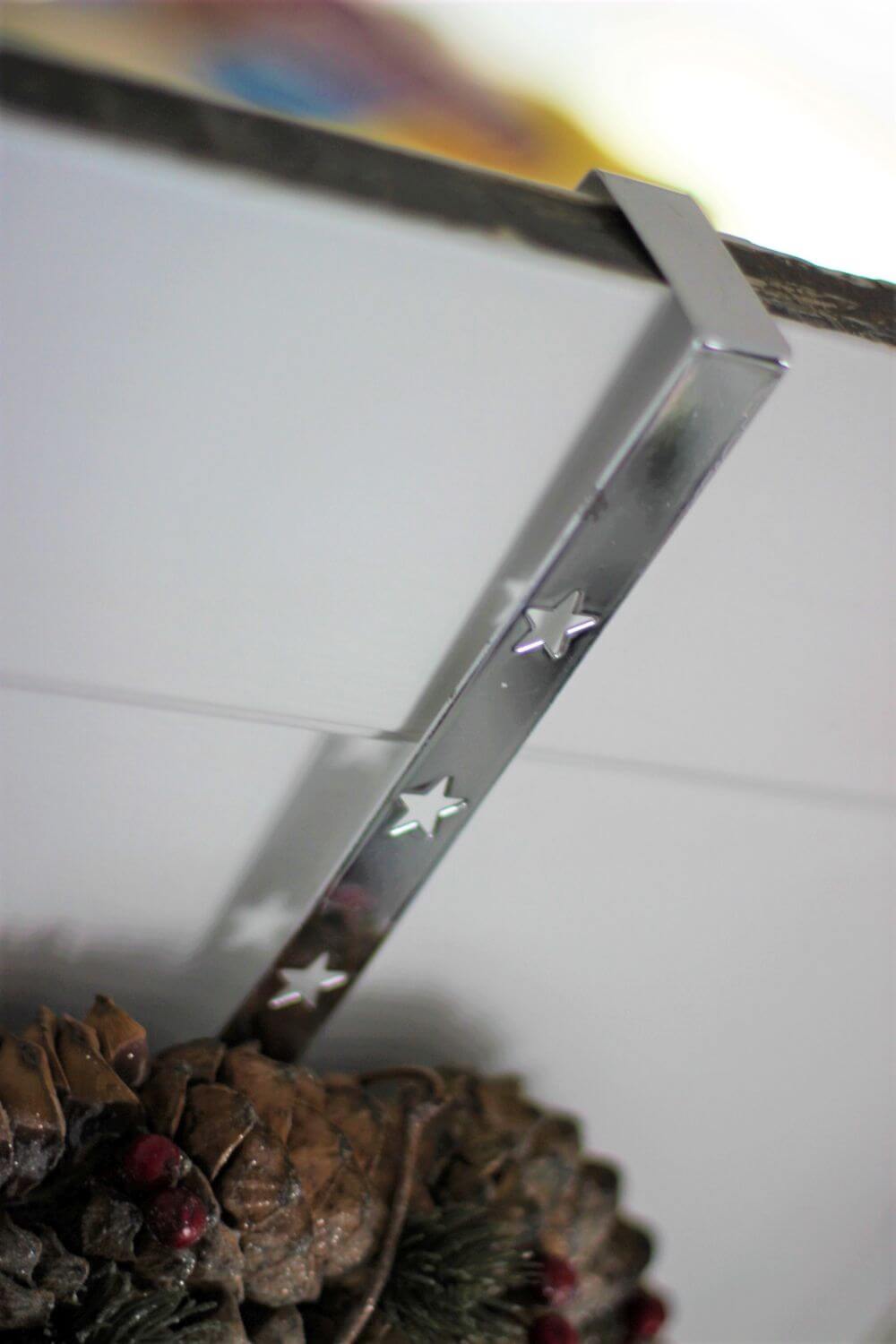 Silver Wreath Hanger
