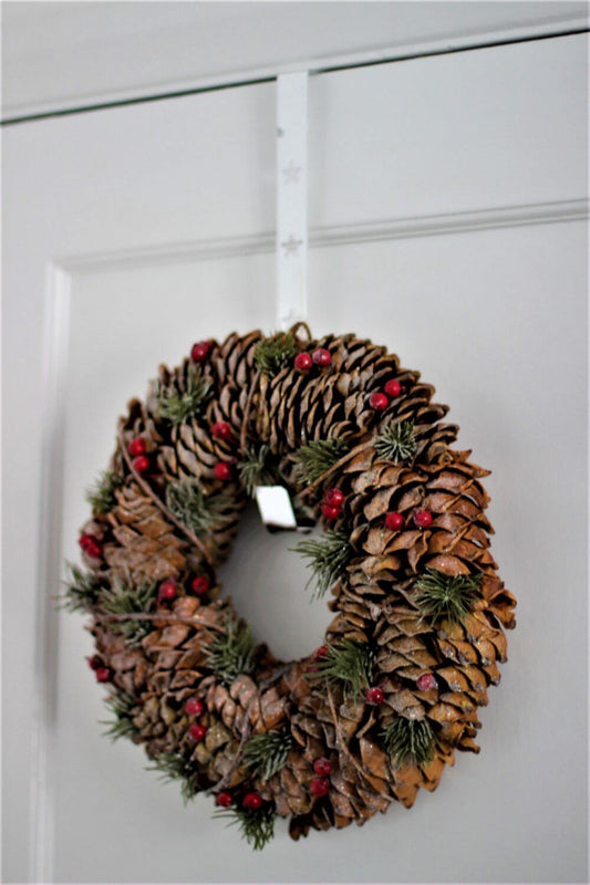 Silver Wreath Hanger